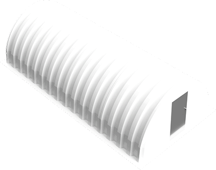 Corrugated Arch Cover System
